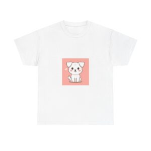 Cute dog Unisex Heavy Cotton Tee
